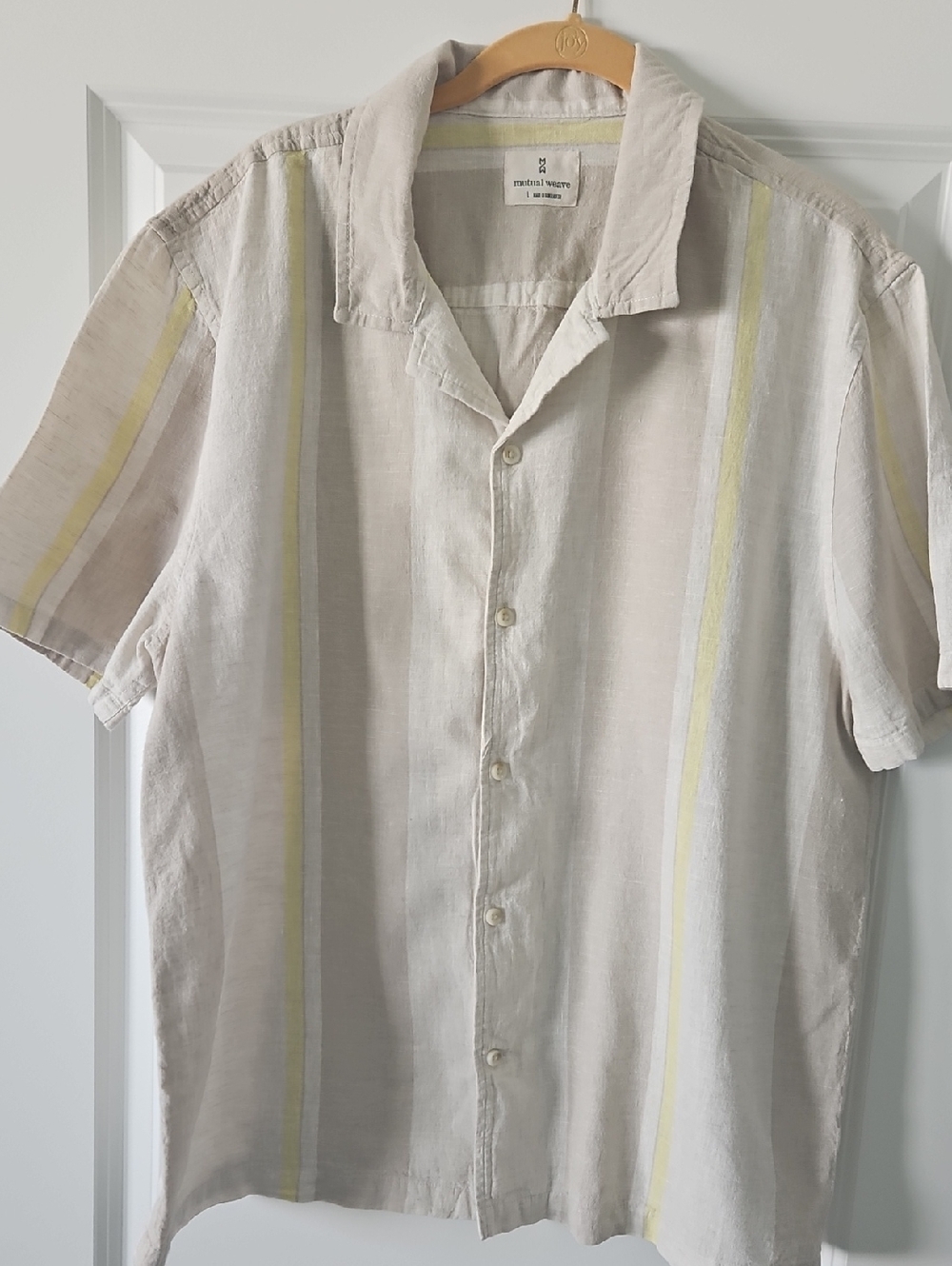 Men's Mutual Weave Short Sleeve Button Down Shirt
